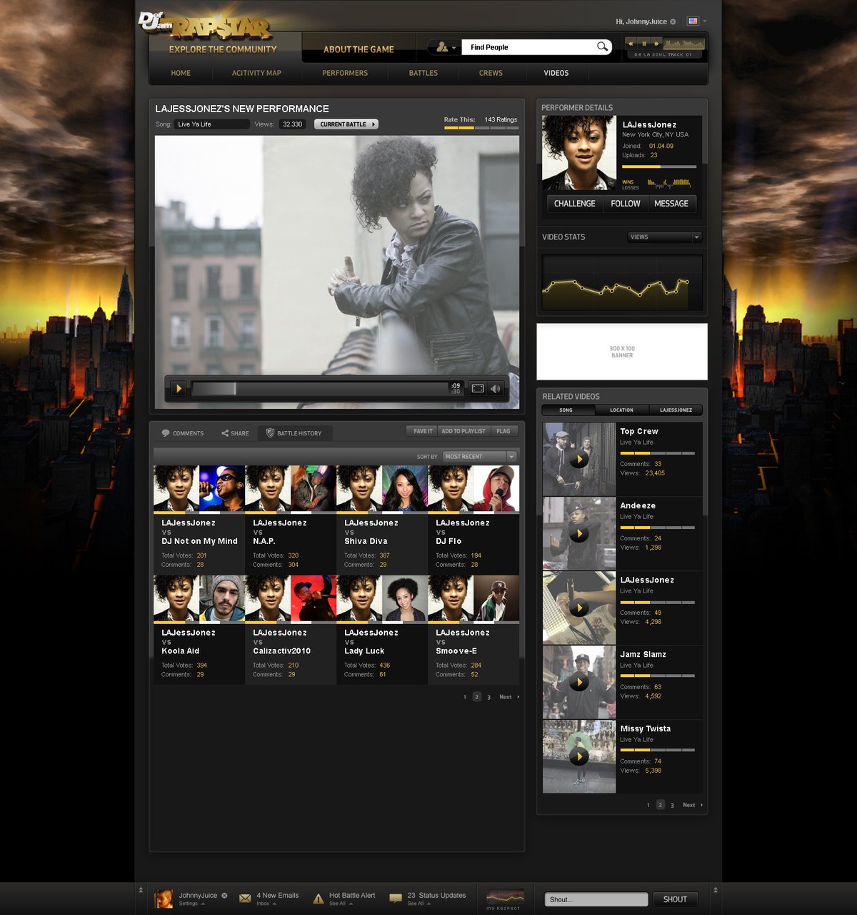 Скриншот из игры Def Jam Rapstar - 11