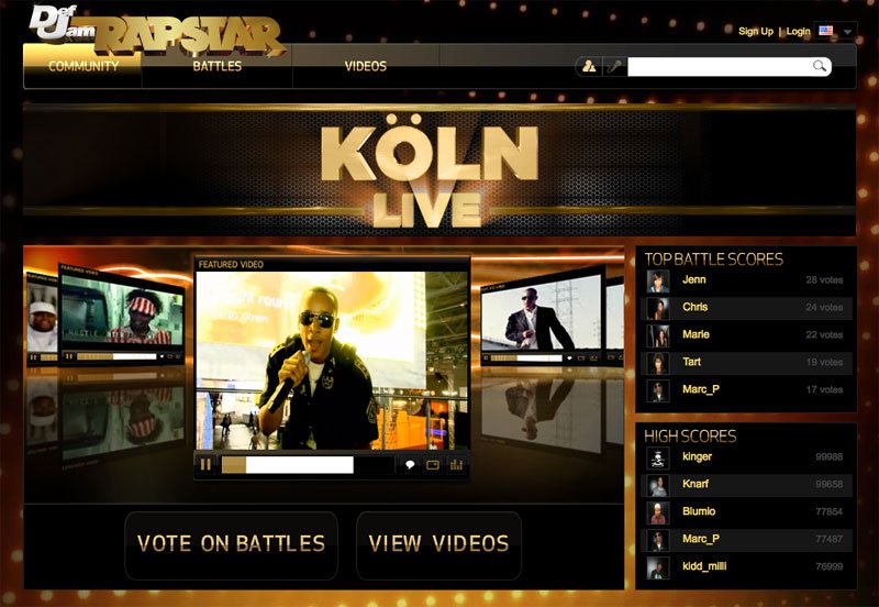 Скриншот из игры Def Jam Rapstar - 12