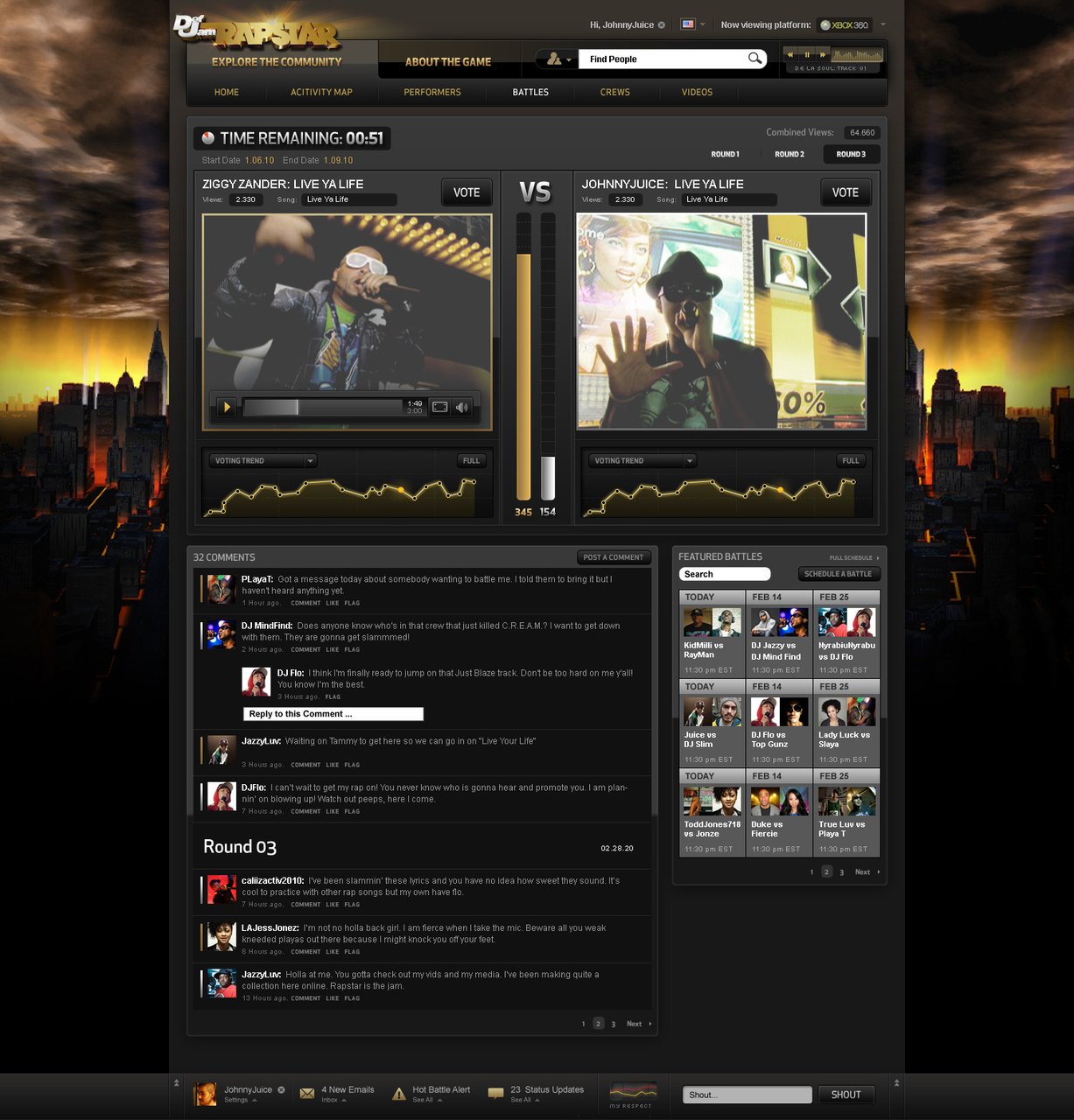 Скриншот из игры Def Jam Rapstar - 13