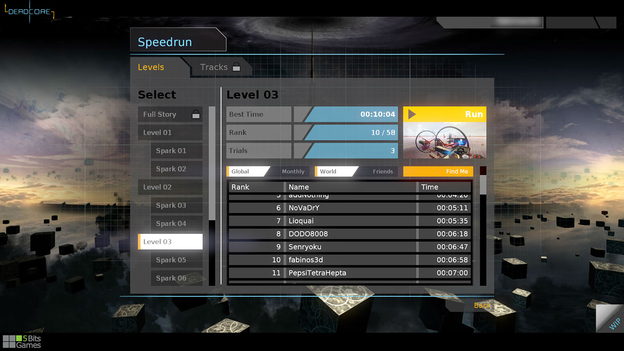 Скриншот из игры DeadCore - 58