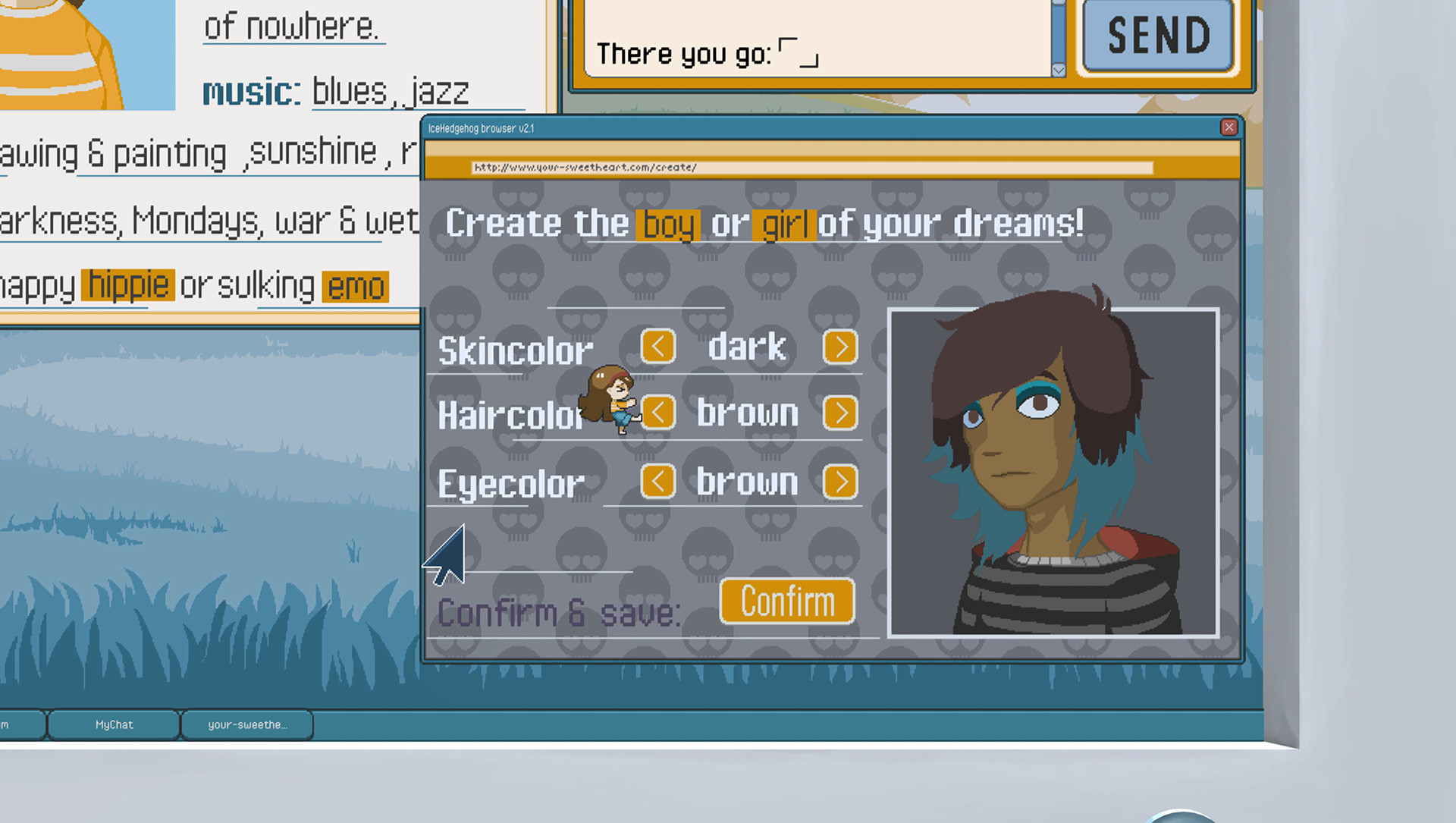 Скриншот из игры Letters - a written adventure - 15