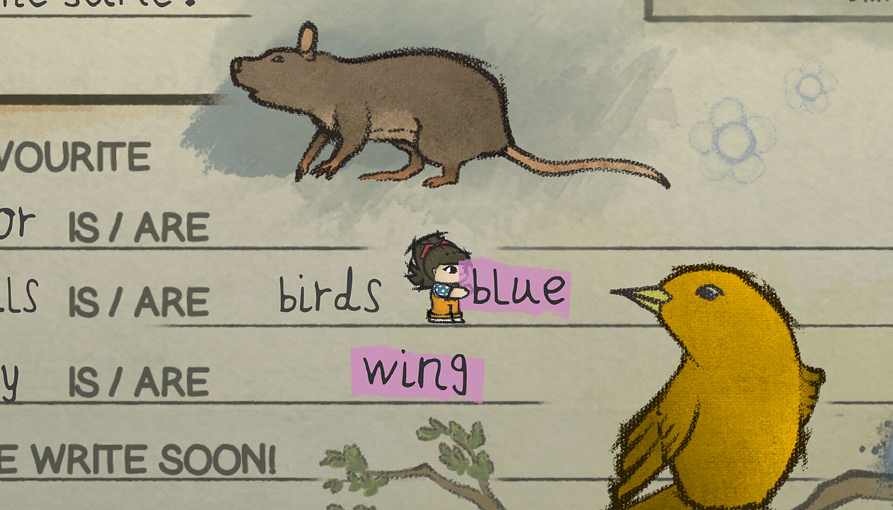 Скриншот из игры Letters - a written adventure - 1