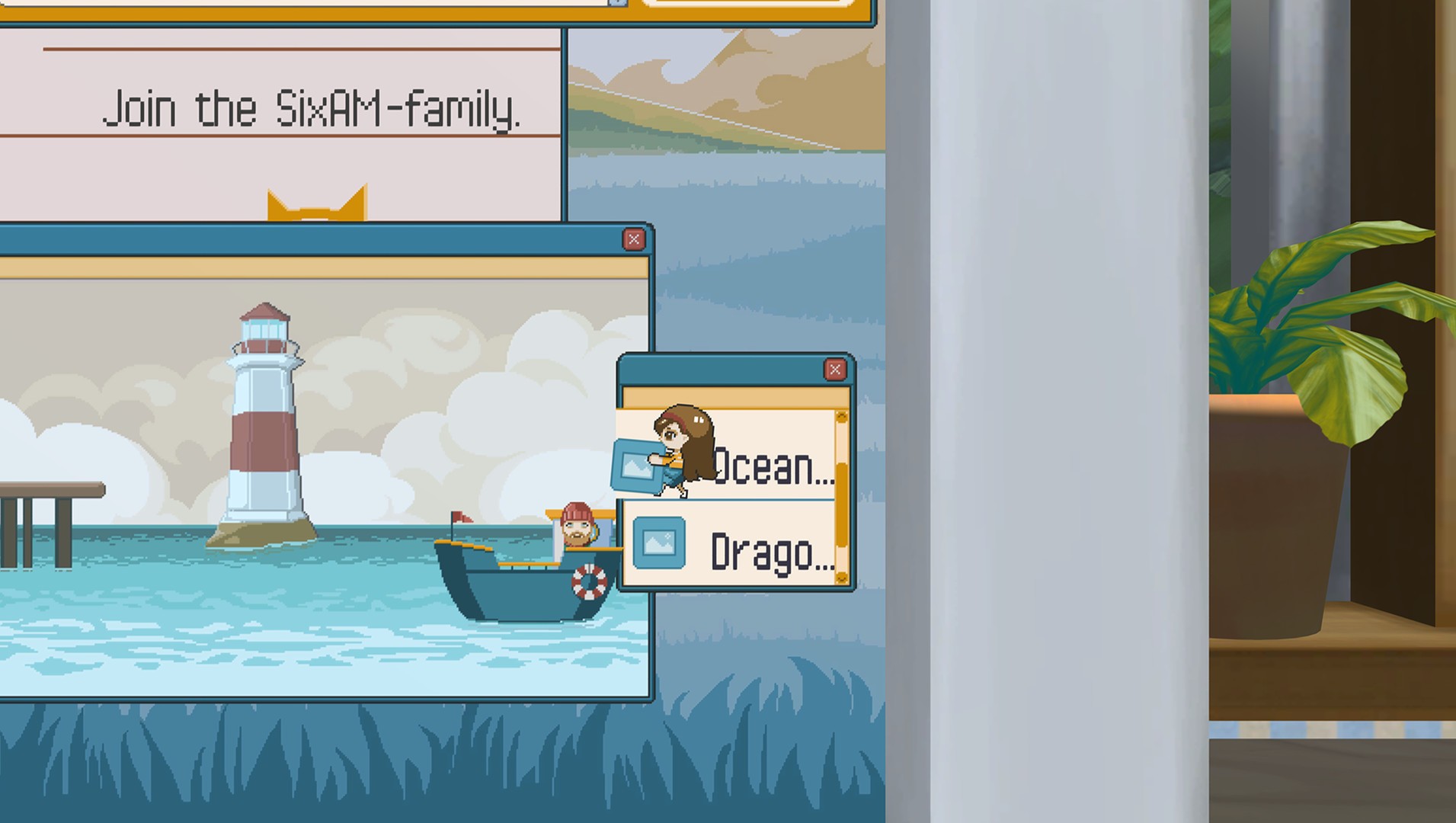 Скриншот из игры Letters - a written adventure - 6