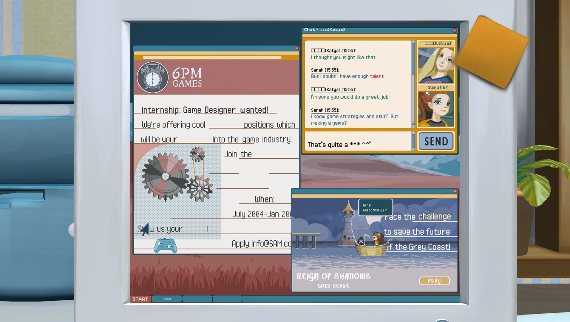 Скриншот из игры Letters - a written adventure - 13