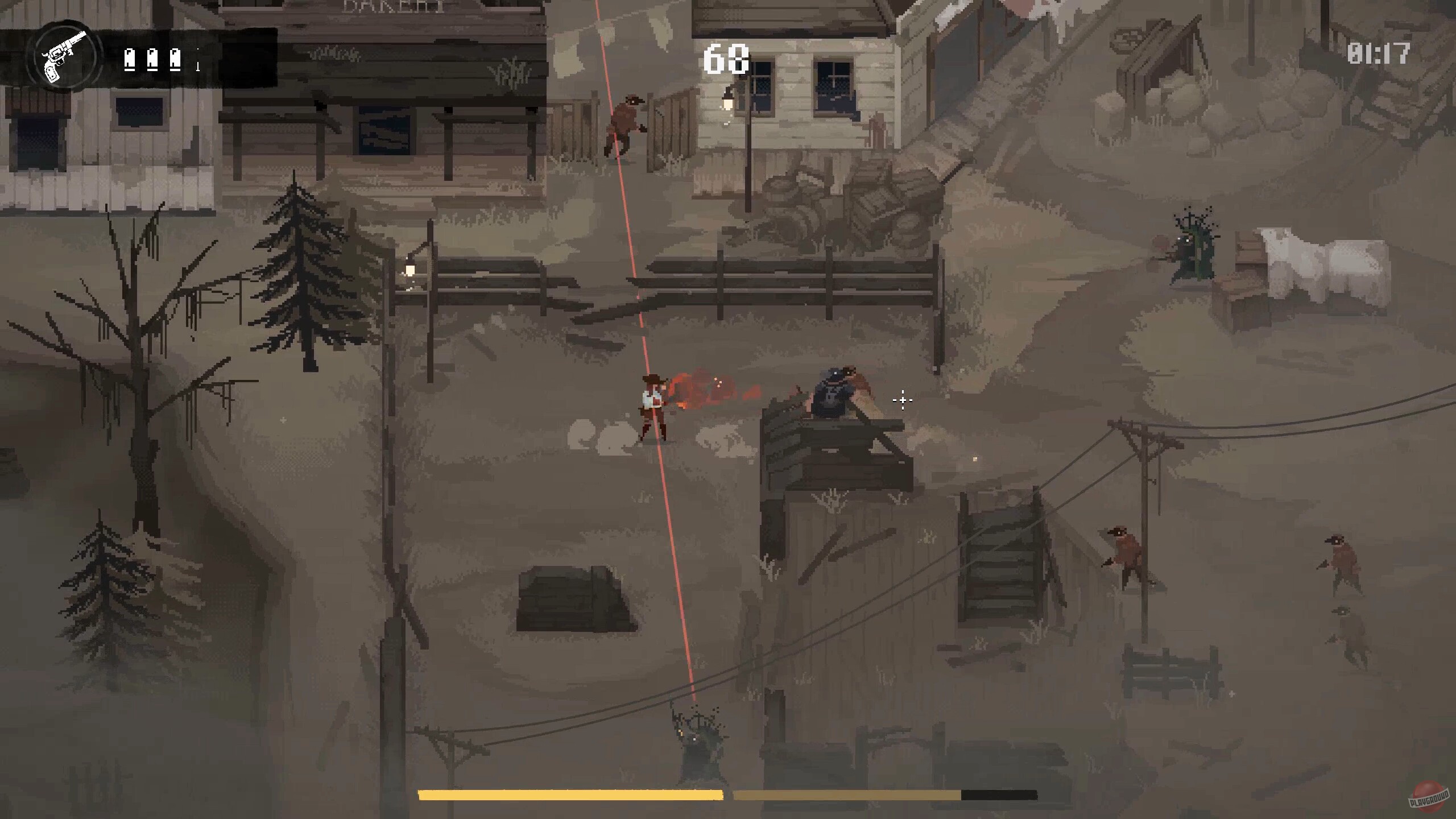 Скриншот из игры Kill The Crows - 2