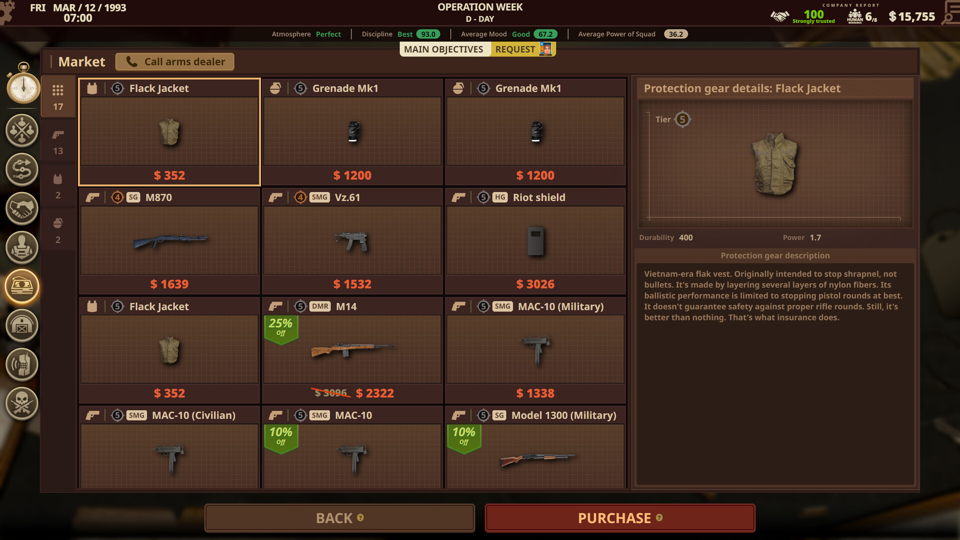 Скриншот из игры Private Military Manager: Tactical Auto Battler - 33