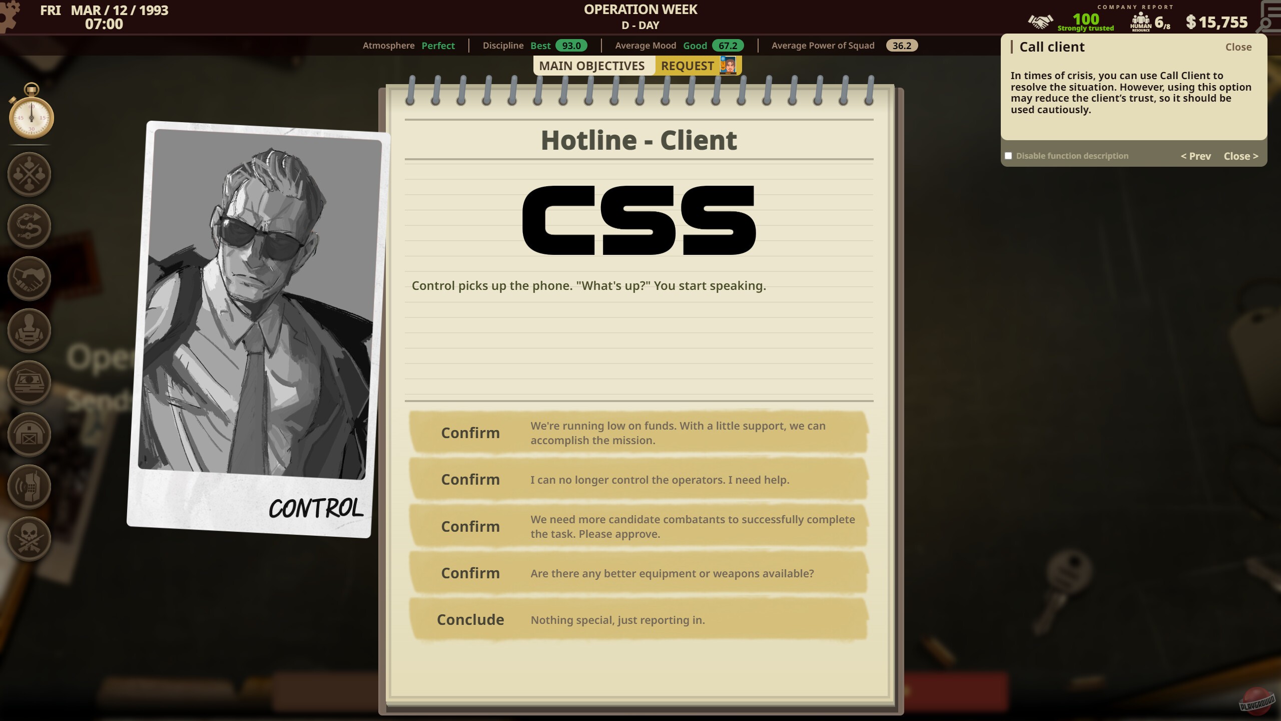 Скриншот из игры Private Military Manager: Tactical Auto Battler - 28