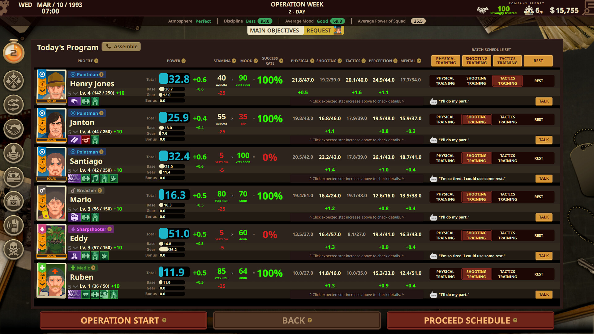 Скриншот из игры Private Military Manager: Tactical Auto Battler - 8