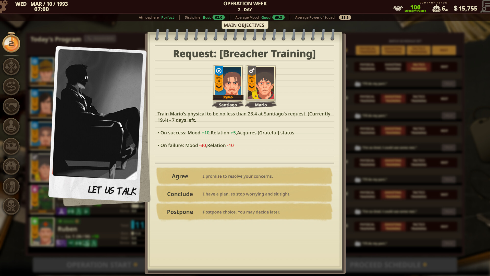 Скриншот из игры Private Military Manager: Tactical Auto Battler - 22