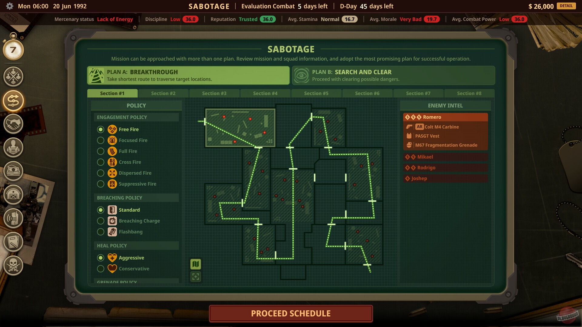 Скриншот из игры Private Military Manager: Tactical Auto Battler - 7