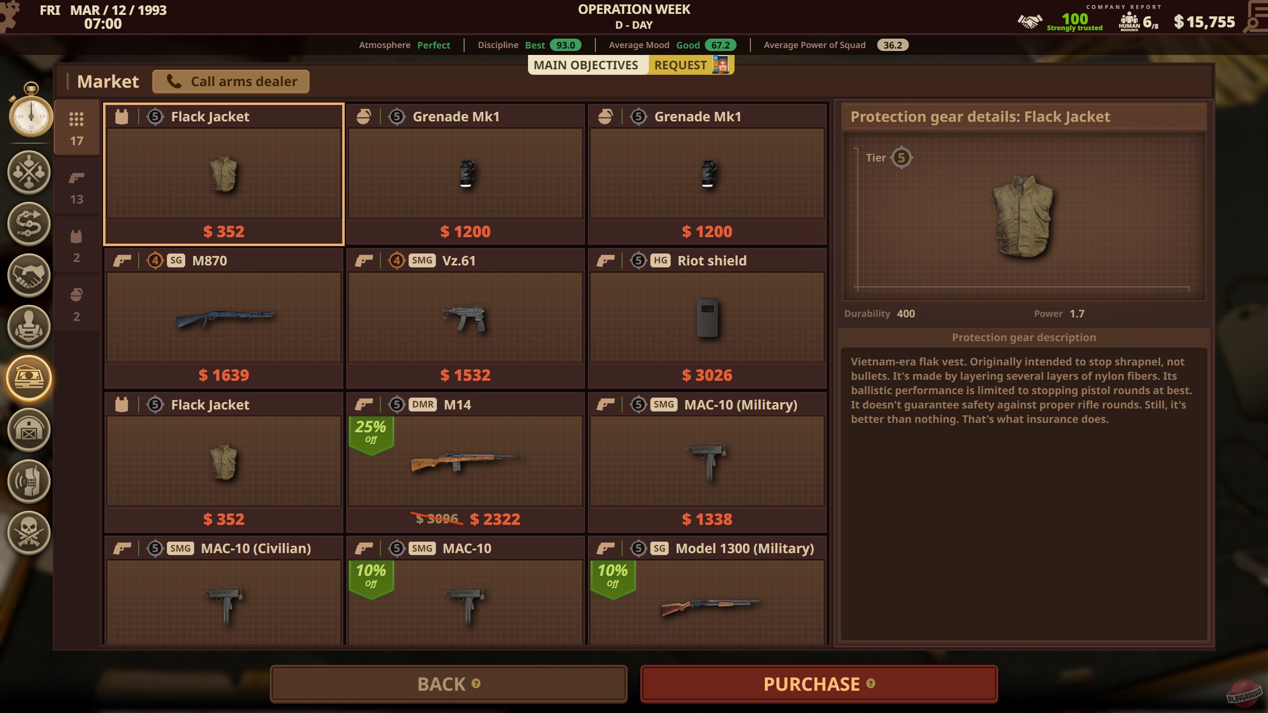 Скриншот из игры Private Military Manager: Tactical Auto Battler - 26