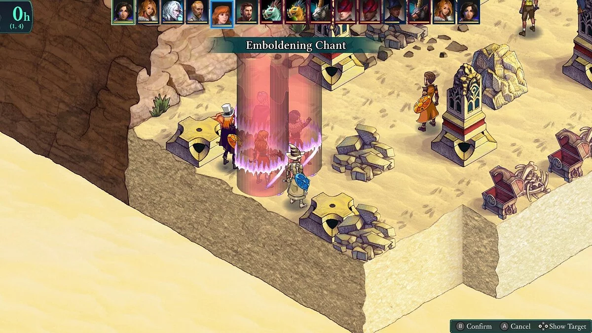 Скриншот из игры Fell Seal: Arbiter's Mark - 22