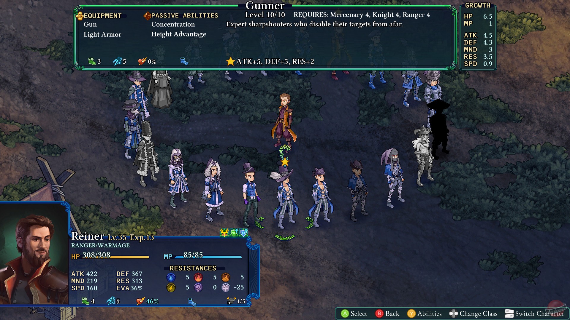 Скриншот из игры Fell Seal: Arbiter's Mark - 57