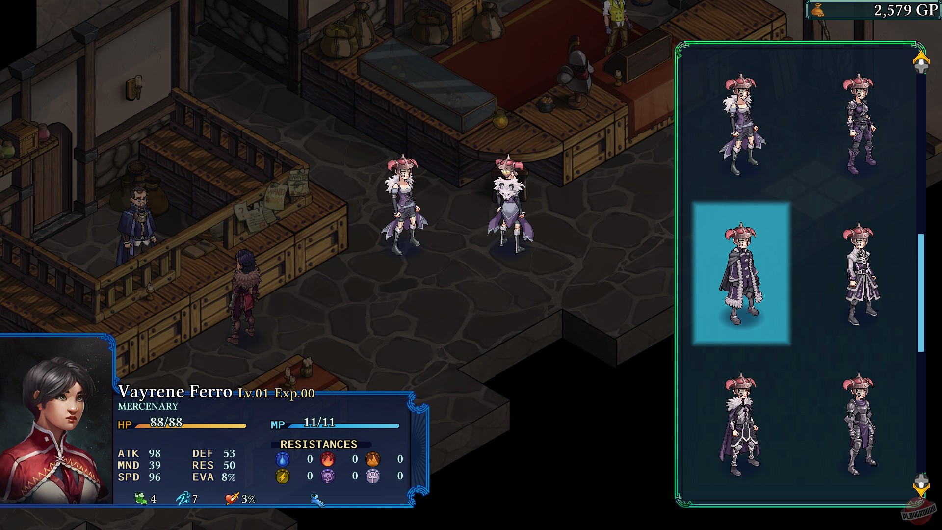 Скриншот из игры Fell Seal: Arbiter's Mark - 63