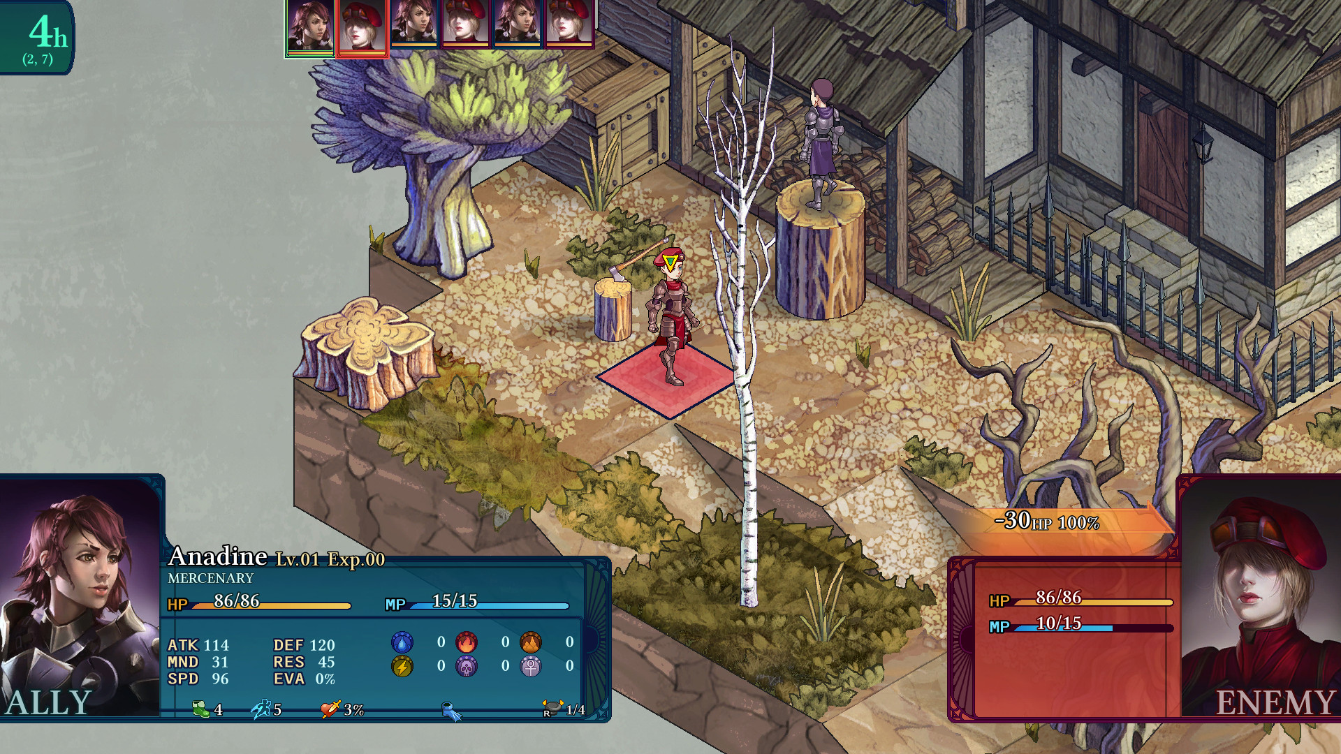 Скриншот из игры Fell Seal: Arbiter's Mark - 26