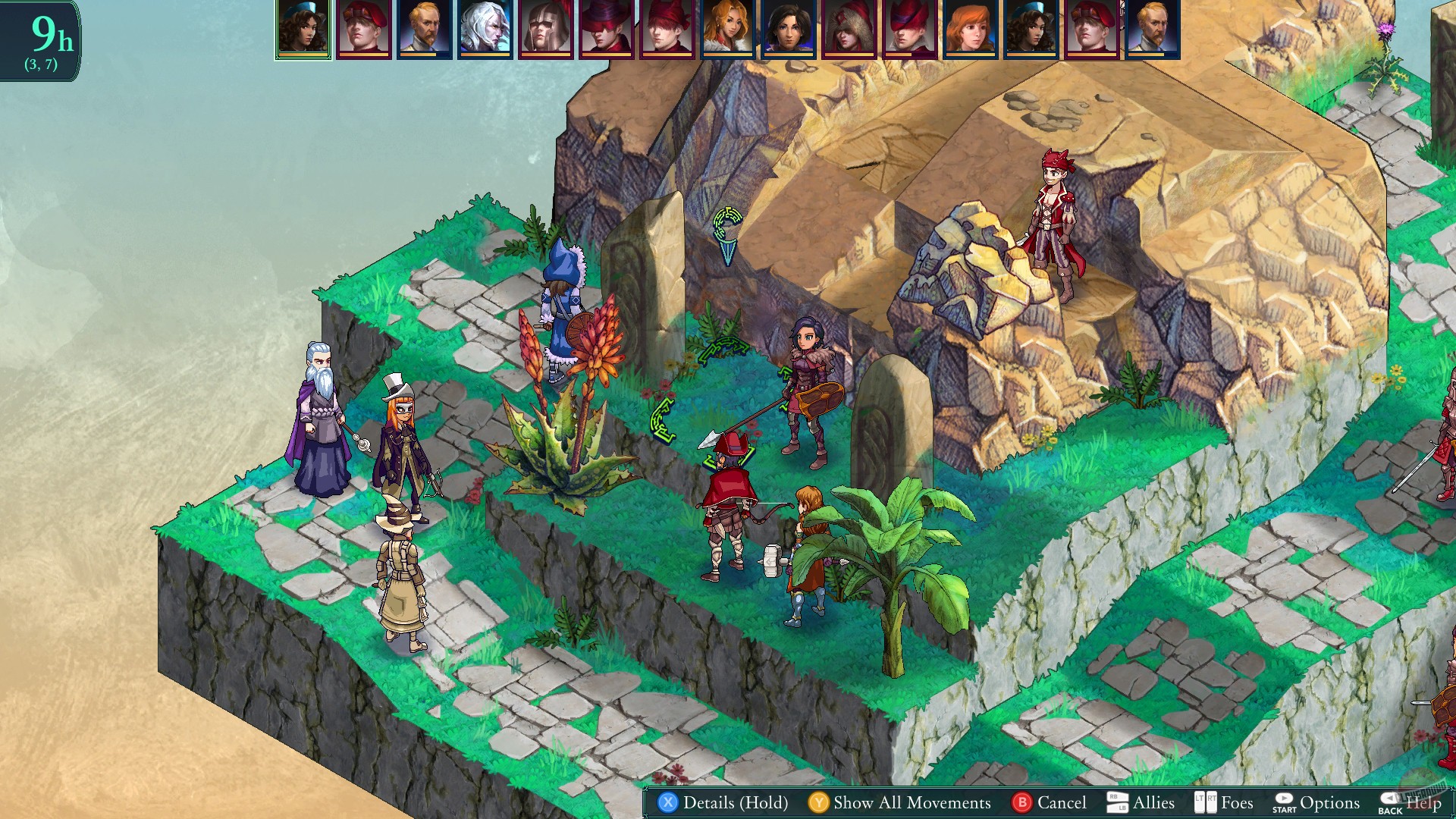 Скриншот из игры Fell Seal: Arbiter's Mark - 38