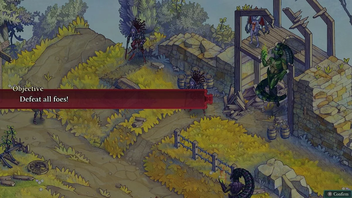 Скриншот из игры Fell Seal: Arbiter's Mark - 41