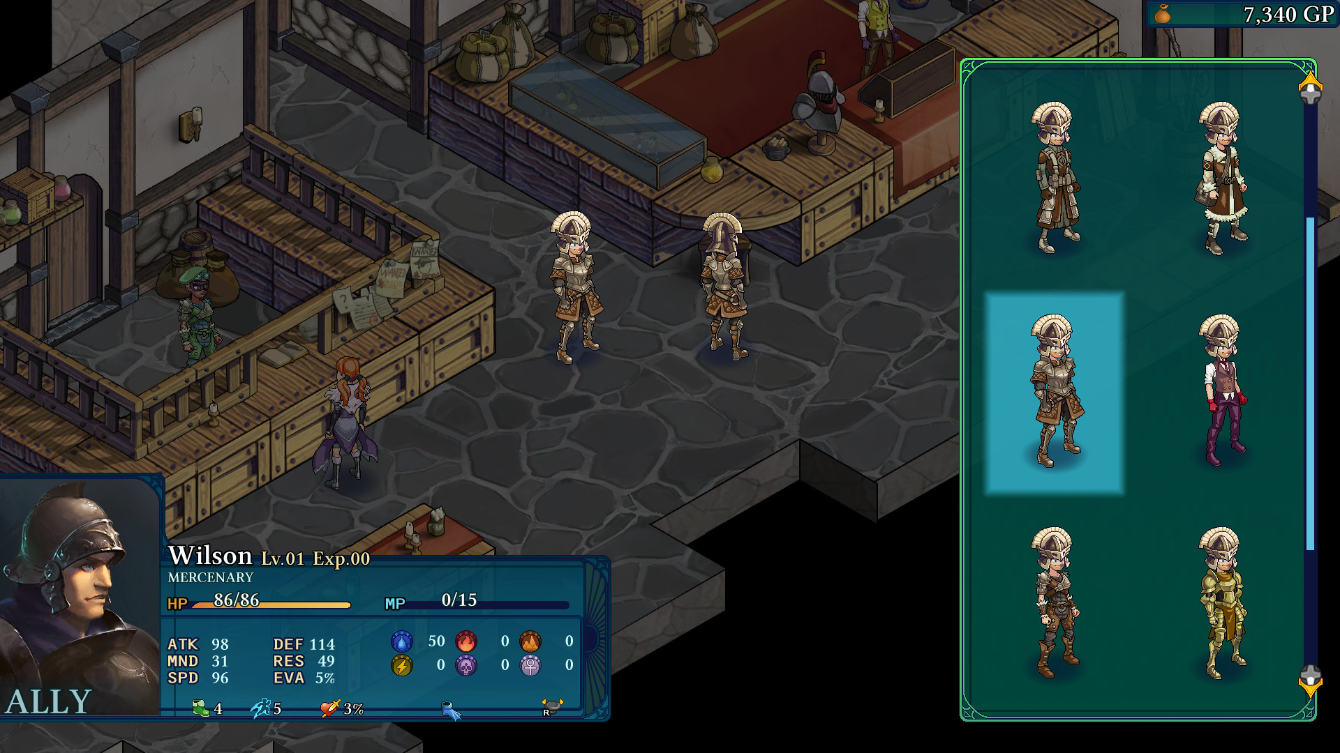 Скриншот из игры Fell Seal: Arbiter's Mark - 3