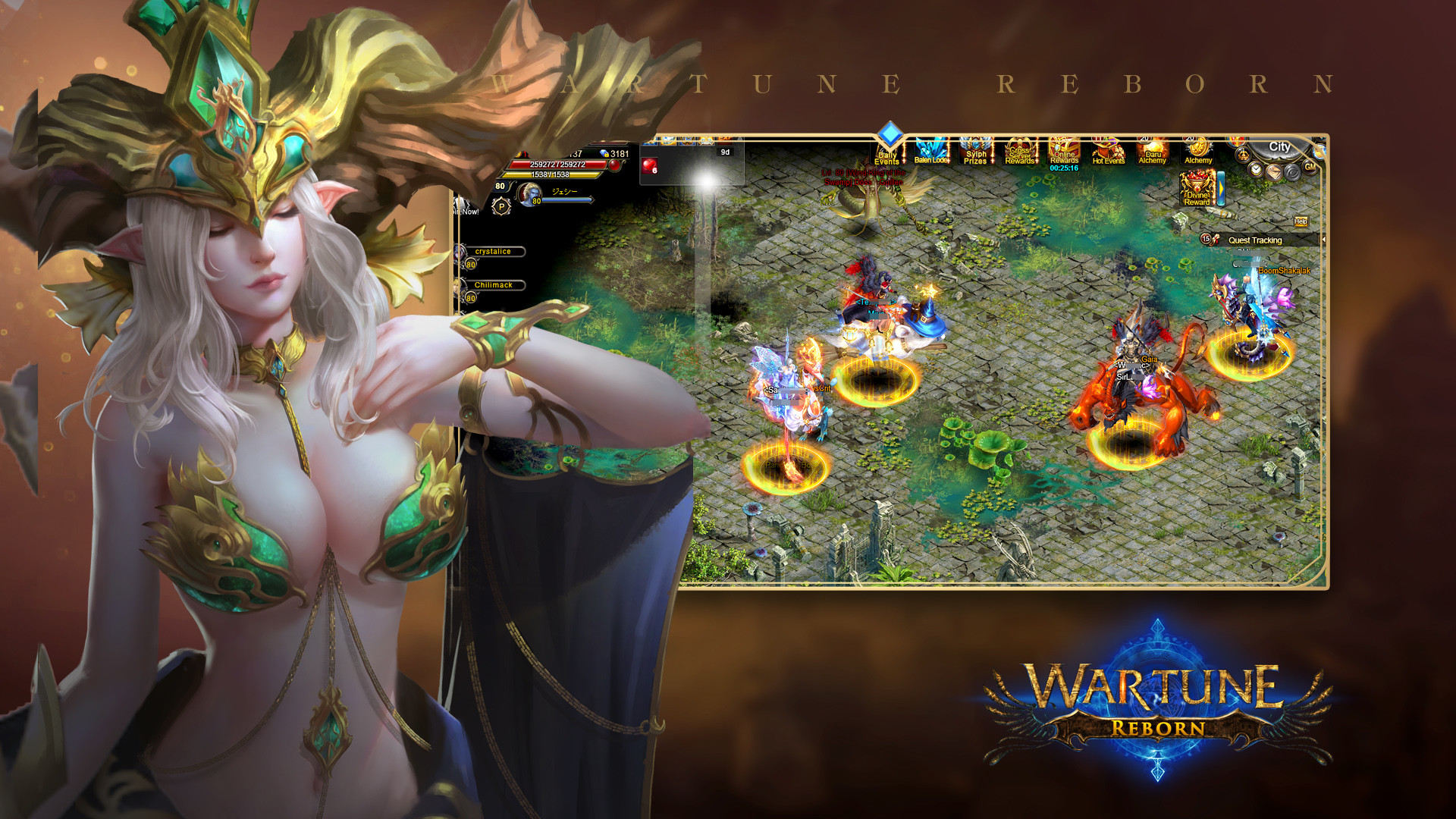 Скриншот из игры Wartune Reborn - 3