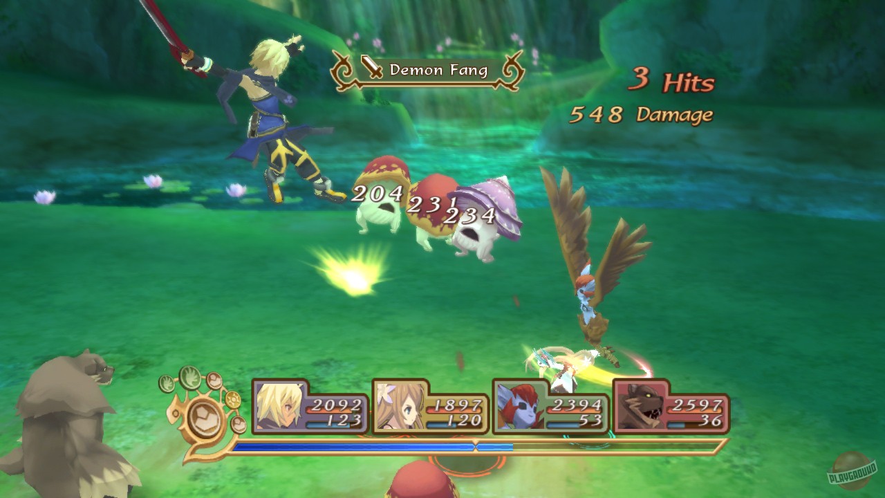 Скриншот из игры Tales of Symphonia: Dawn of the New World - 21