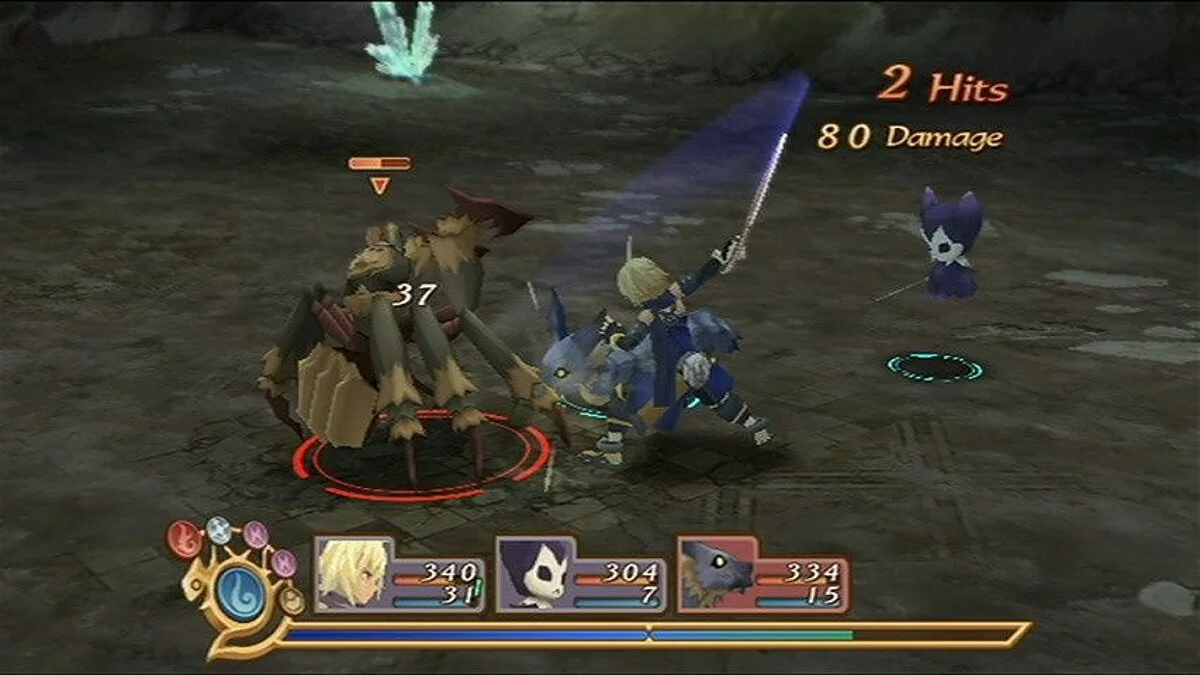 Скриншот из игры Tales of Symphonia: Dawn of the New World - 9