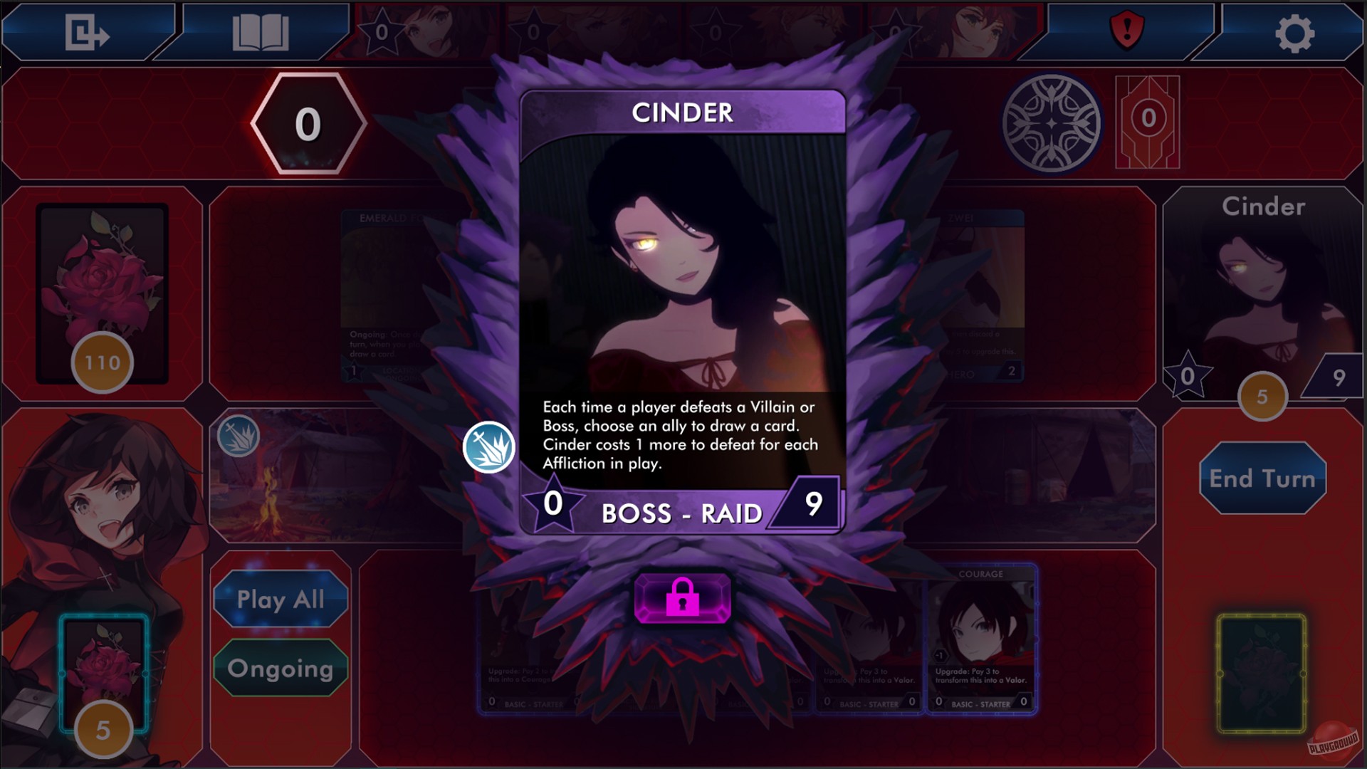 Скриншот из игры RWBY Deckbuilding Game - 7