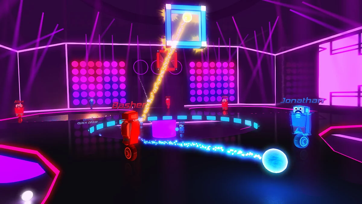 Скриншот из игры Robot Roller-Derby Disco Dodgeball - 10