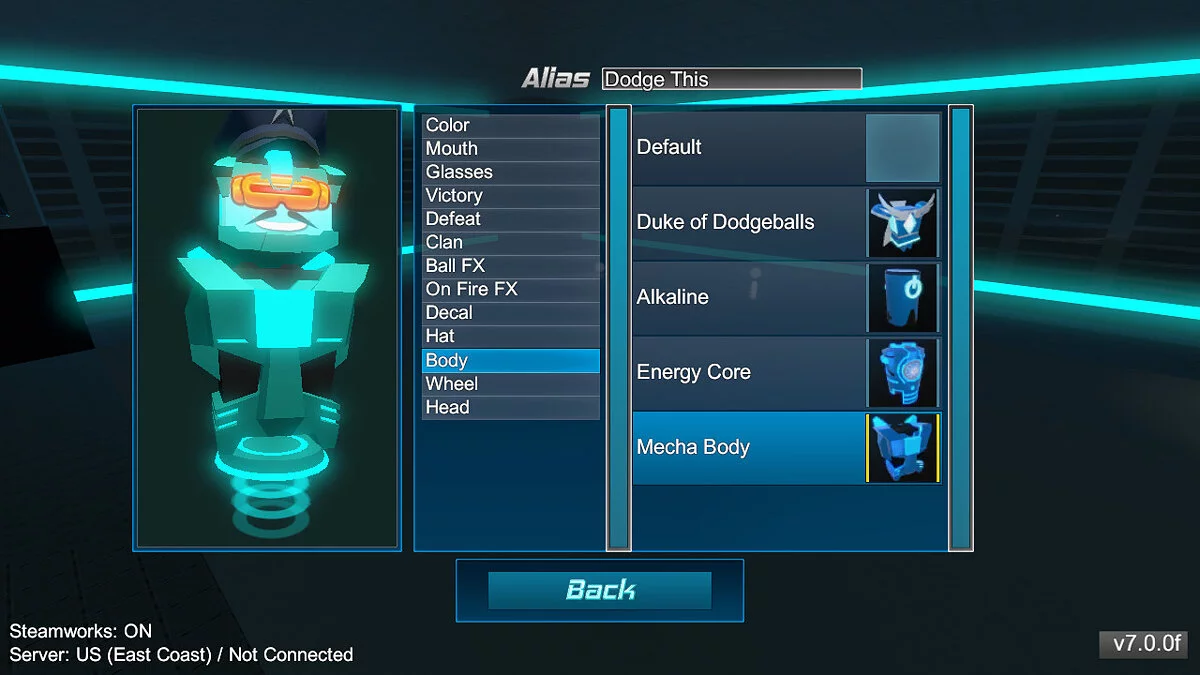 Скриншот из игры Robot Roller-Derby Disco Dodgeball - 5