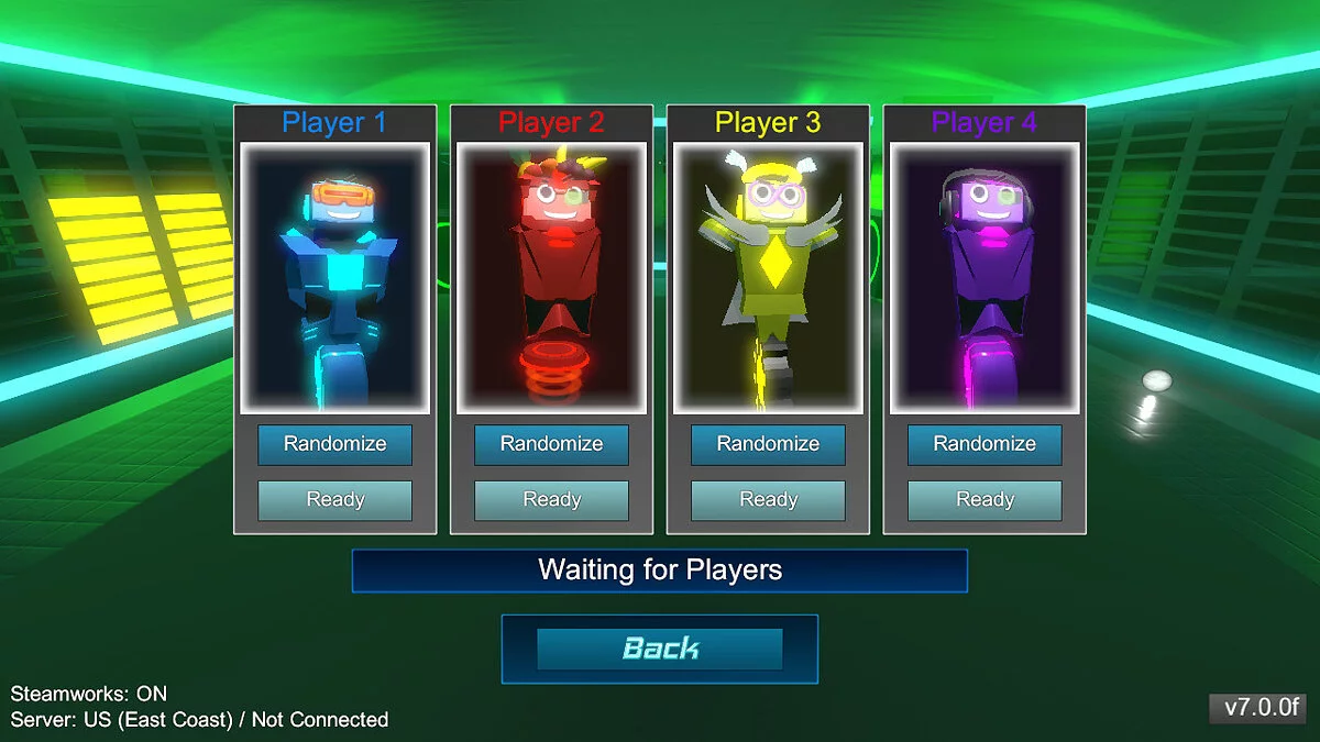 Скриншот из игры Robot Roller-Derby Disco Dodgeball - 22