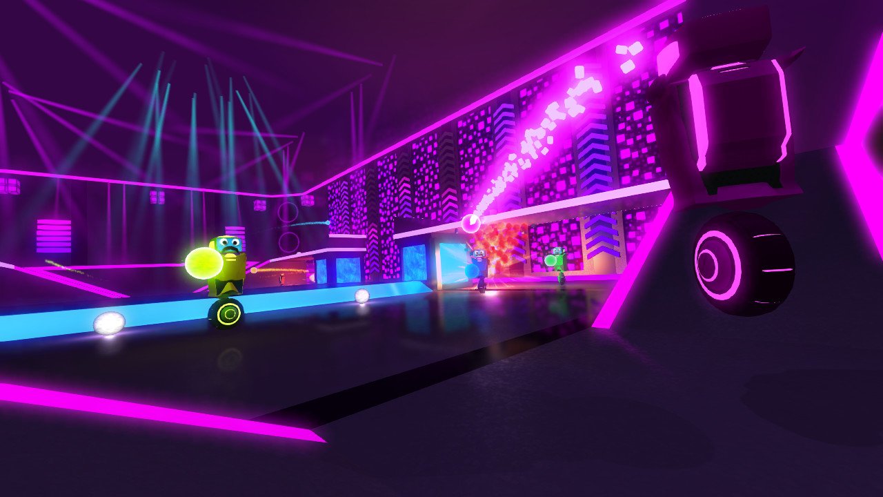 Скриншот из игры Robot Roller-Derby Disco Dodgeball - 4