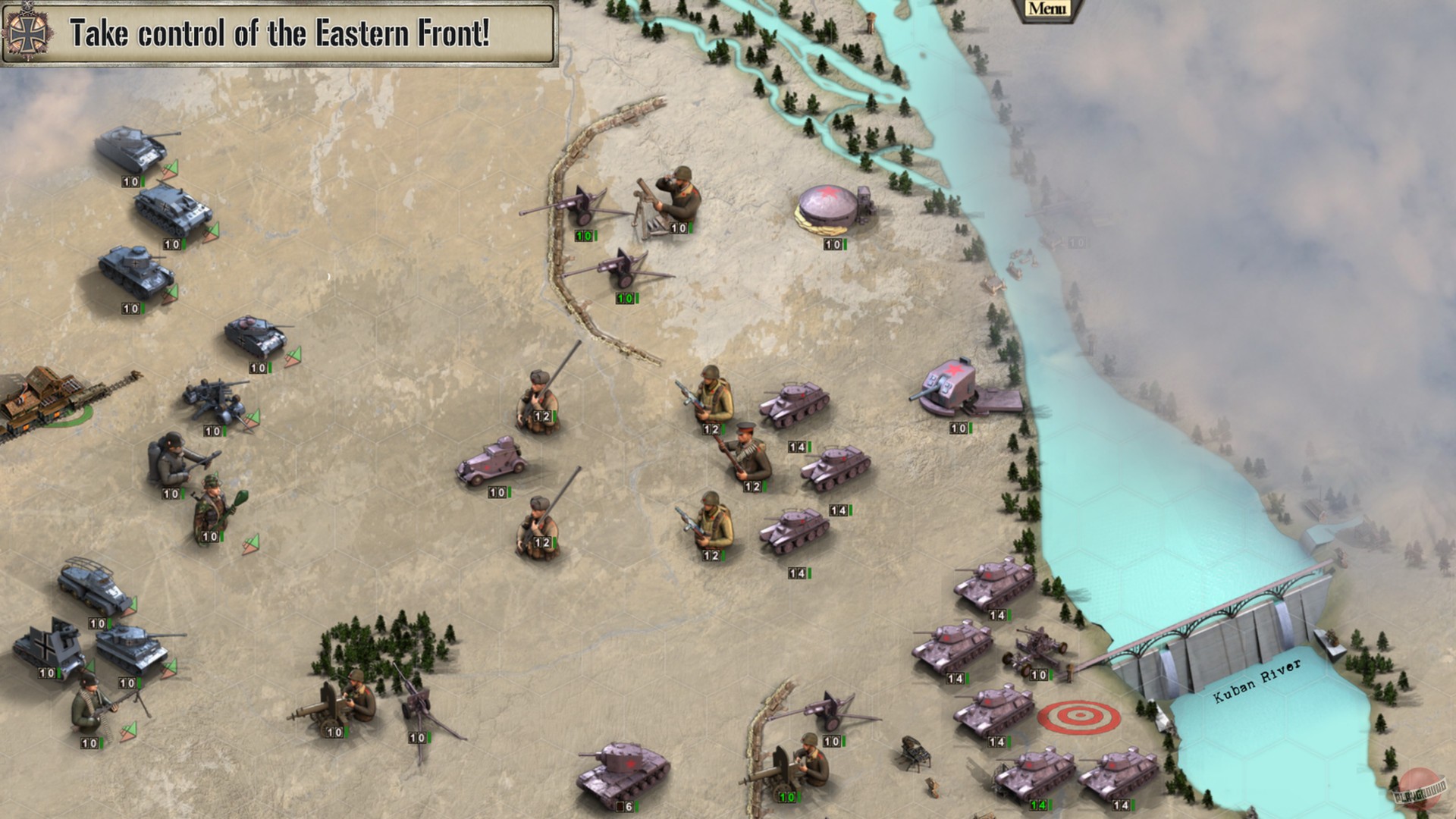 Скриншот из игры Frontline : Road to Moscow - 20