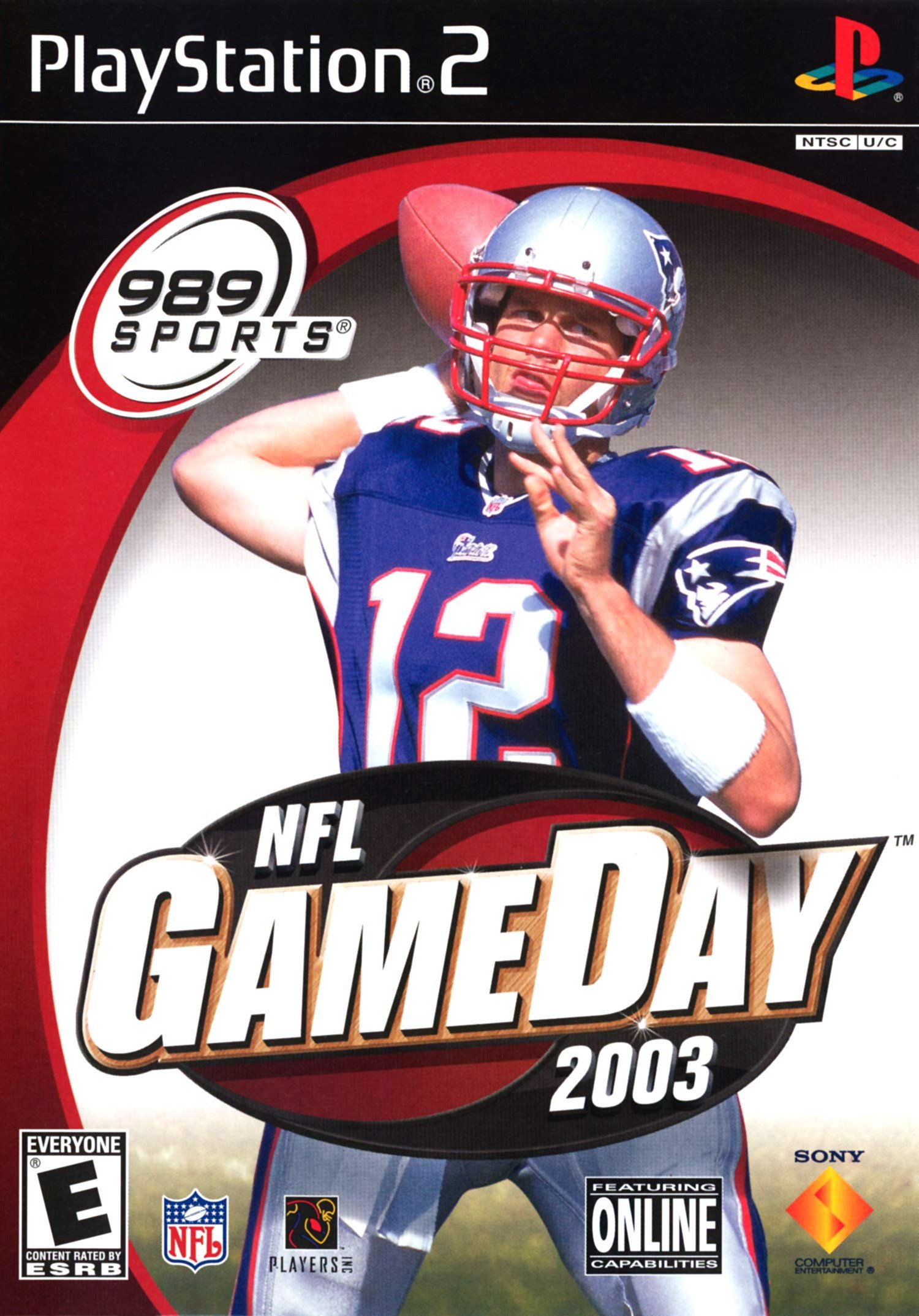Обложка игры NFL GameDay 2003