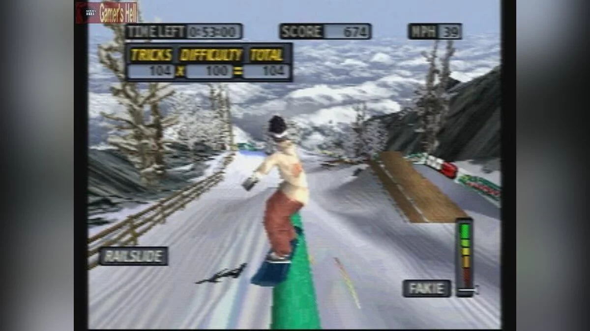 Скриншот из игры Cool Boarders 4 - 2