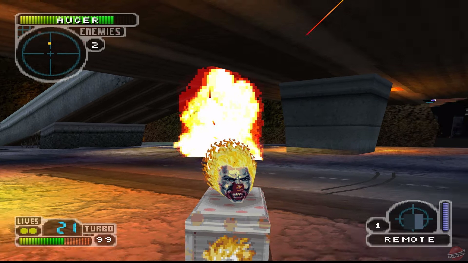 Скриншот из игры Twisted Metal 3 - 2