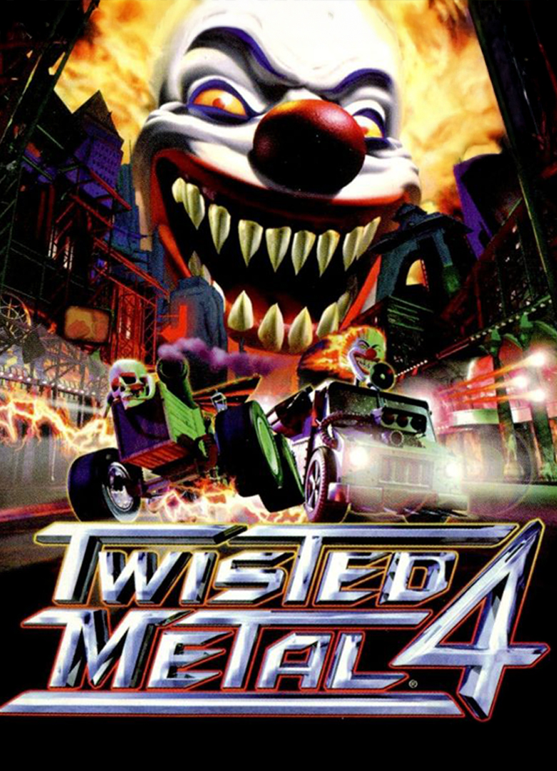 Обложка игры Twisted Metal 4