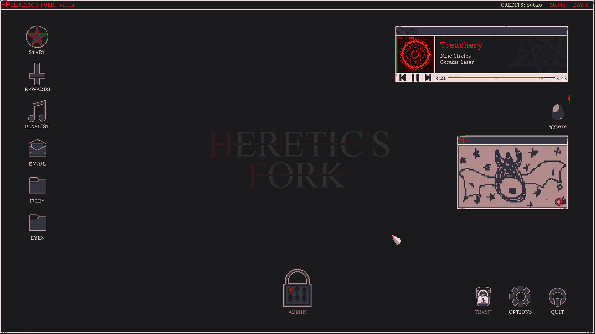 Скриншот из игры Heretic's Fork - 27