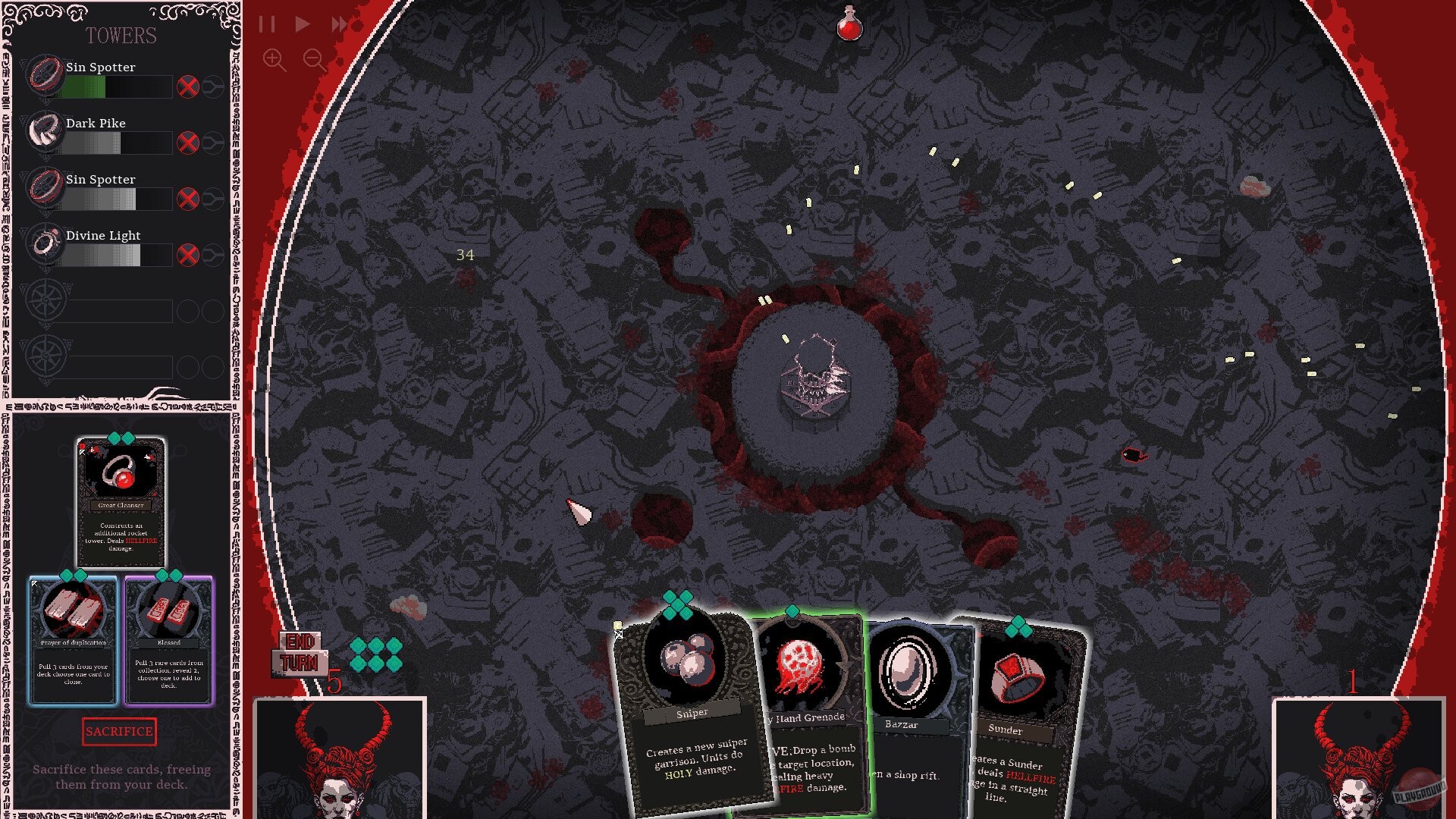 Скриншот из игры Heretic's Fork - 2