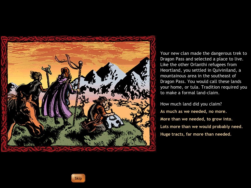 Скриншот из игры King of Dragon Pass - 19