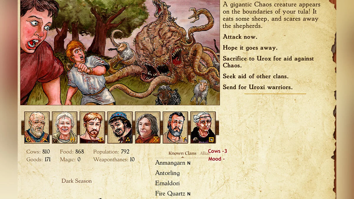 Скриншот из игры King of Dragon Pass - 23