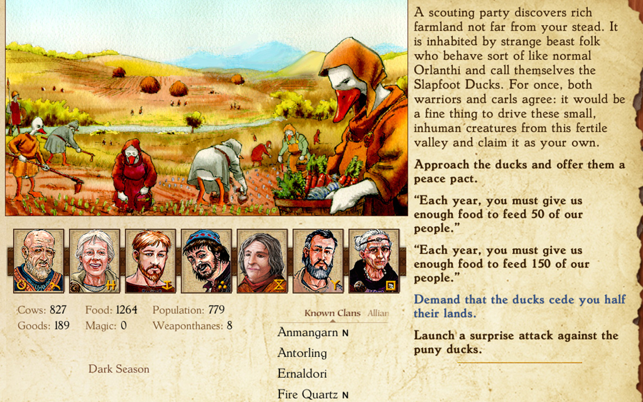 Скриншот из игры King of Dragon Pass - 45