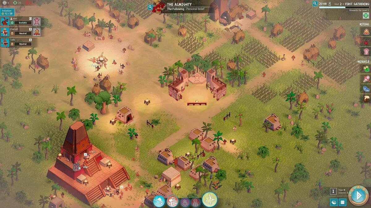 Скриншот из игры Godhood - 28