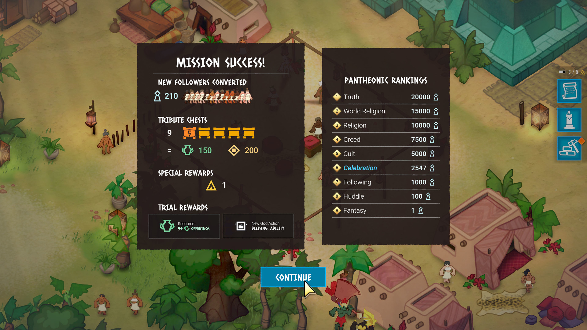 Скриншот из игры Godhood - 41