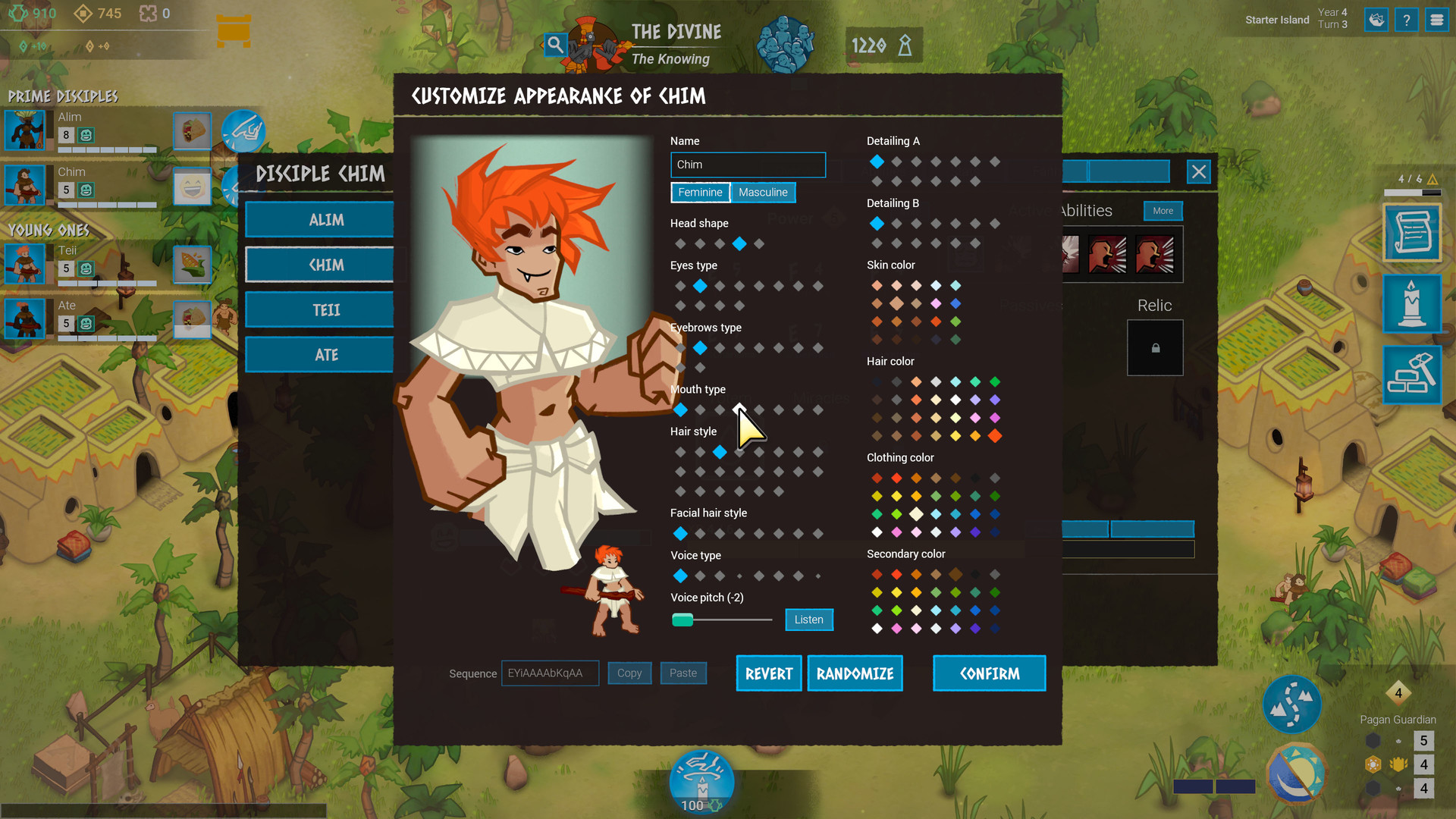 Скриншот из игры Godhood - 33