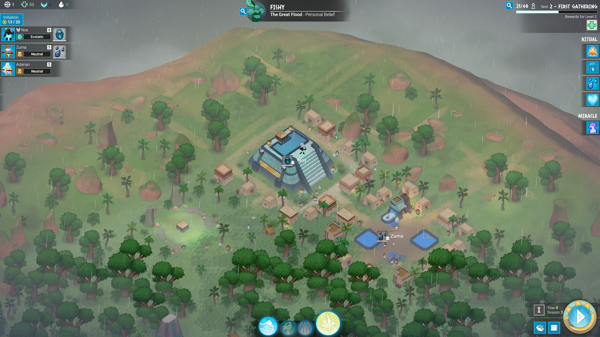 Скриншот из игры Godhood - 1