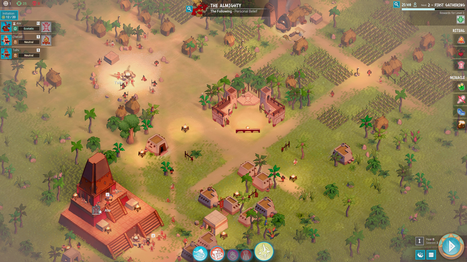 Скриншот из игры Godhood - 10