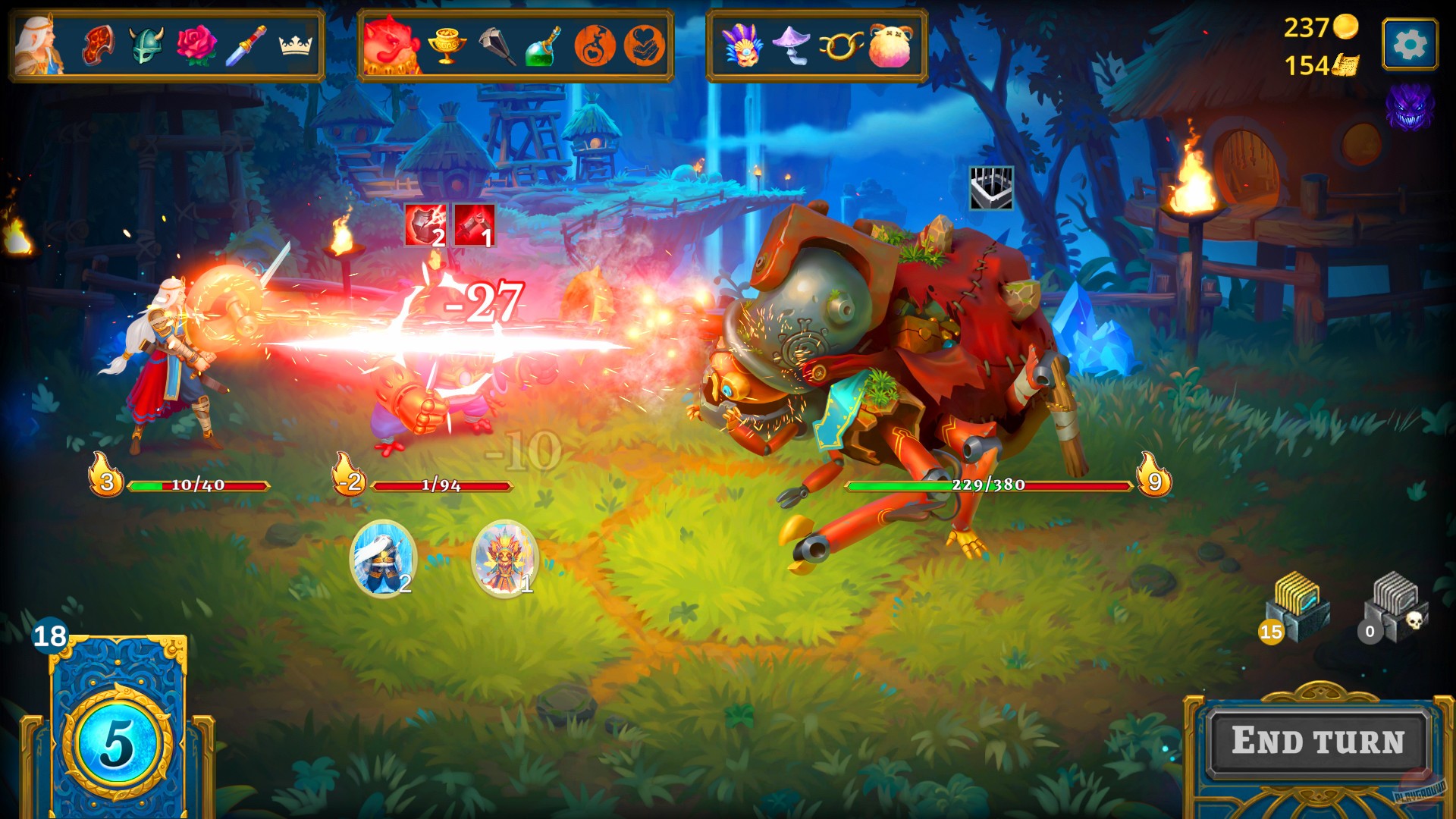 Скриншот из игры Roguebook - 9