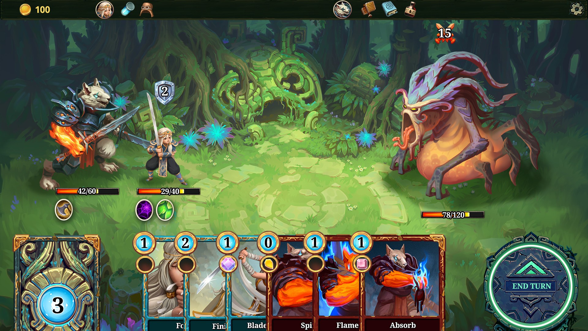 Скриншот из игры Roguebook - 21