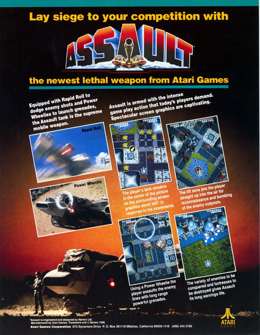 Обложка игры Assault