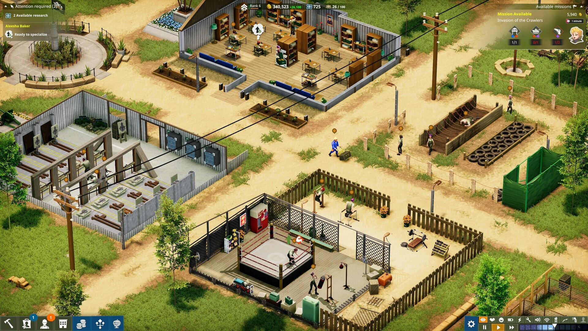 Скриншот из игры One Military Camp - 34
