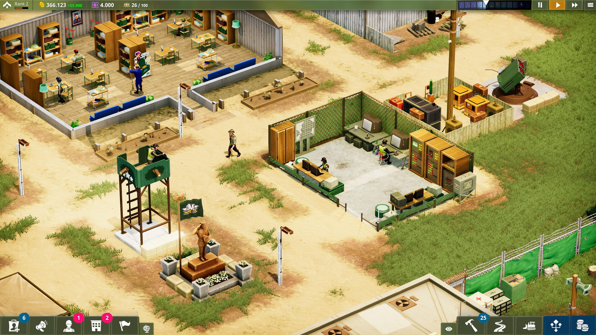 Скриншот из игры One Military Camp - 2